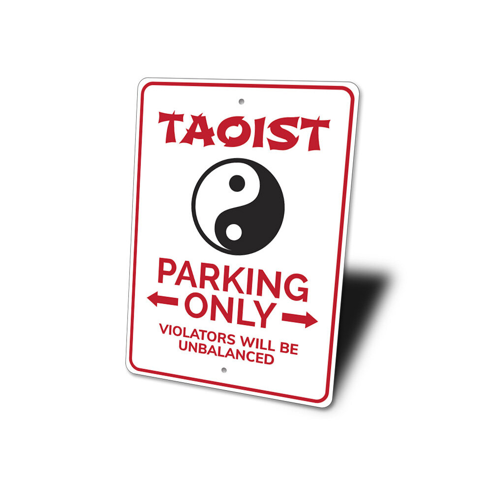 Lizton Sign Shop Inc Taoist Parking Aluminum Sign Wayfair